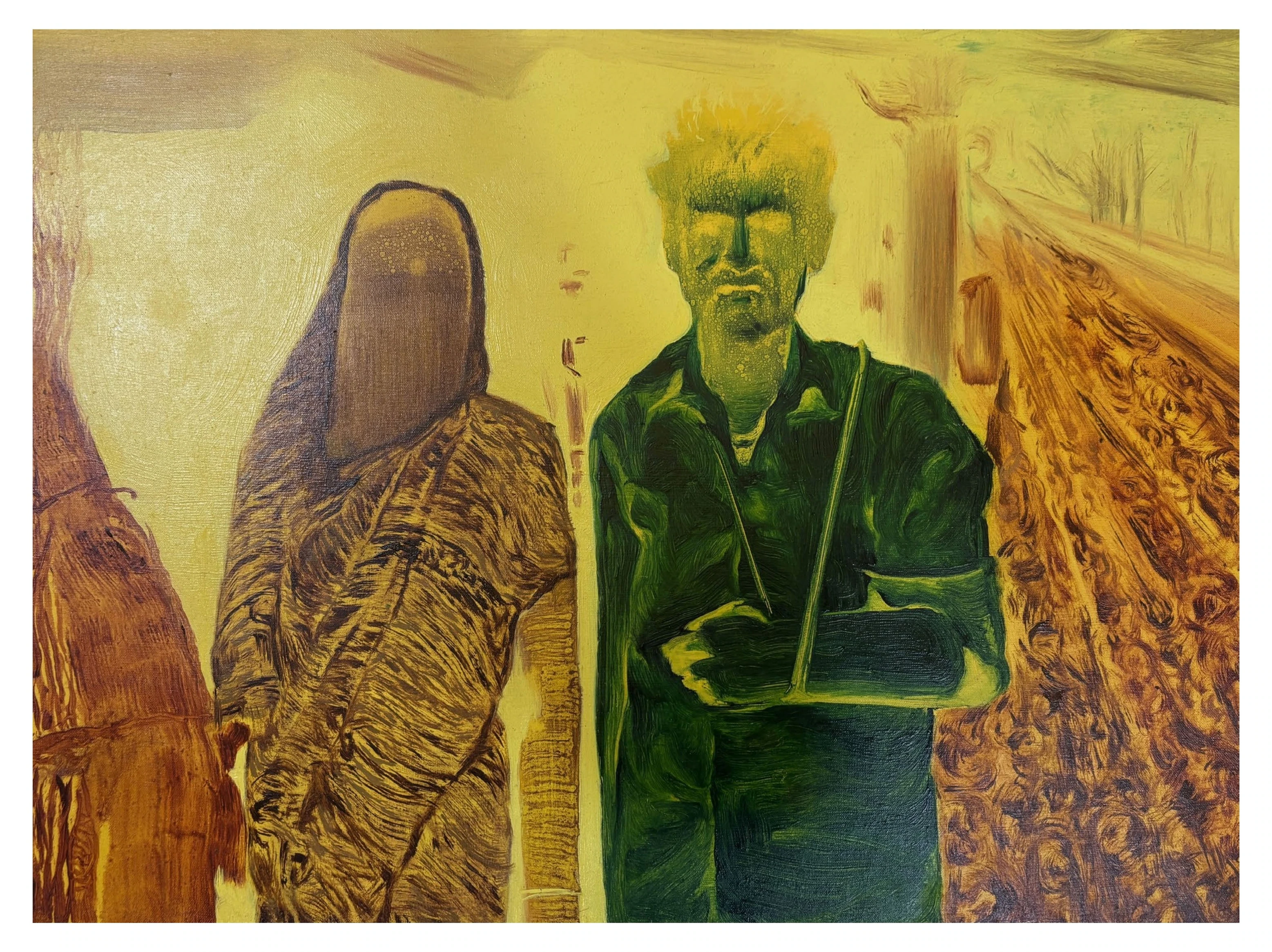 Brunt Echores of Belonging, 2025, artwork by Anand Shatrughna Pratap