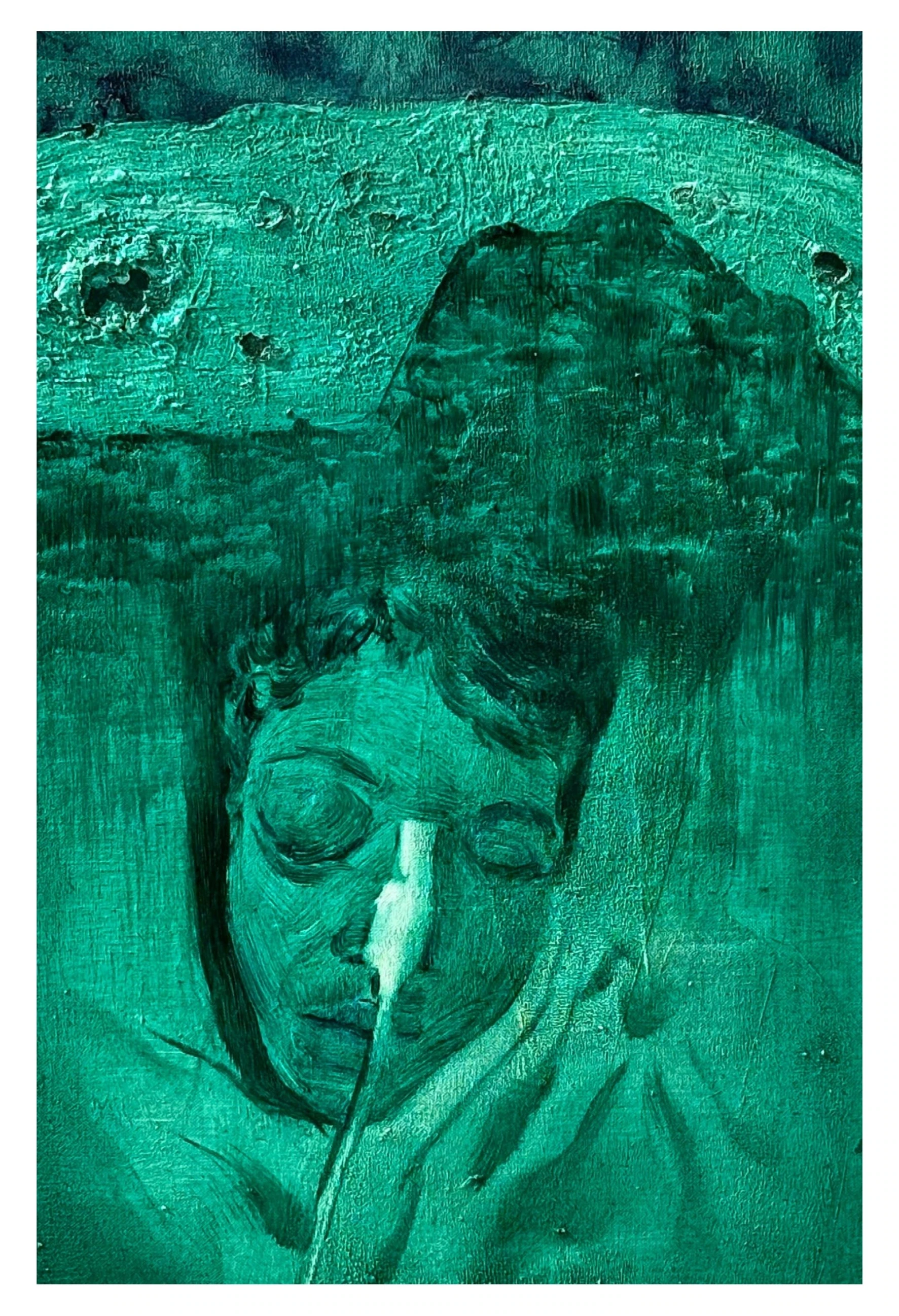 Indra, upper cast Water, 2025, artwork by Anand Shatrughna Pratap